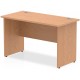 Rayleigh Shallow Panel End Straight Office Desk